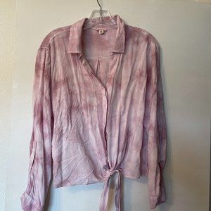 Tribal Jeans Tie-Dye Shirt L